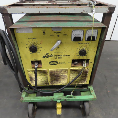 Linde Union Carbide VI-252 250A DC Welder Power Supply 208-230/440V 3Ph 37VDC