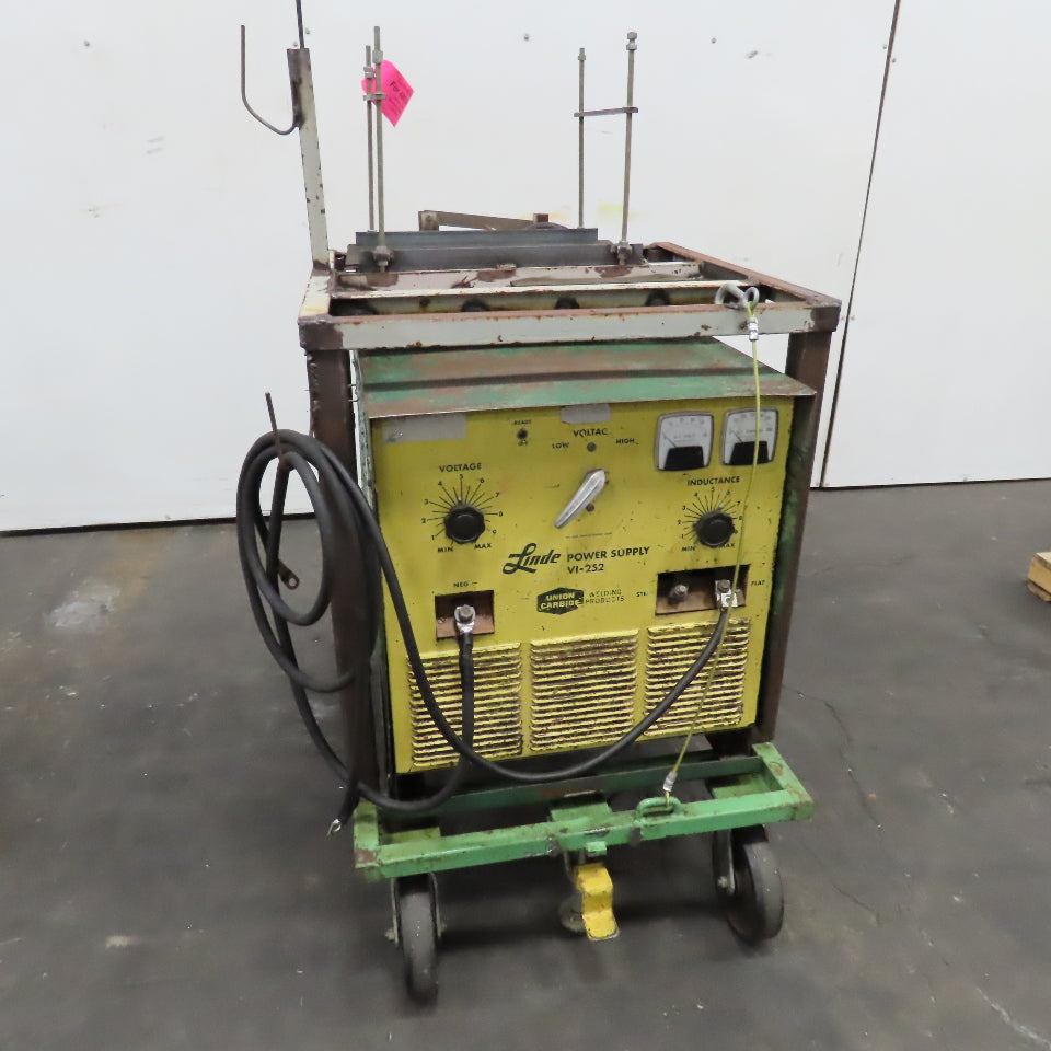 Linde Union Carbide VI-252 250A DC Welder Power Supply 208-230/440V 3Ph 37VDC
