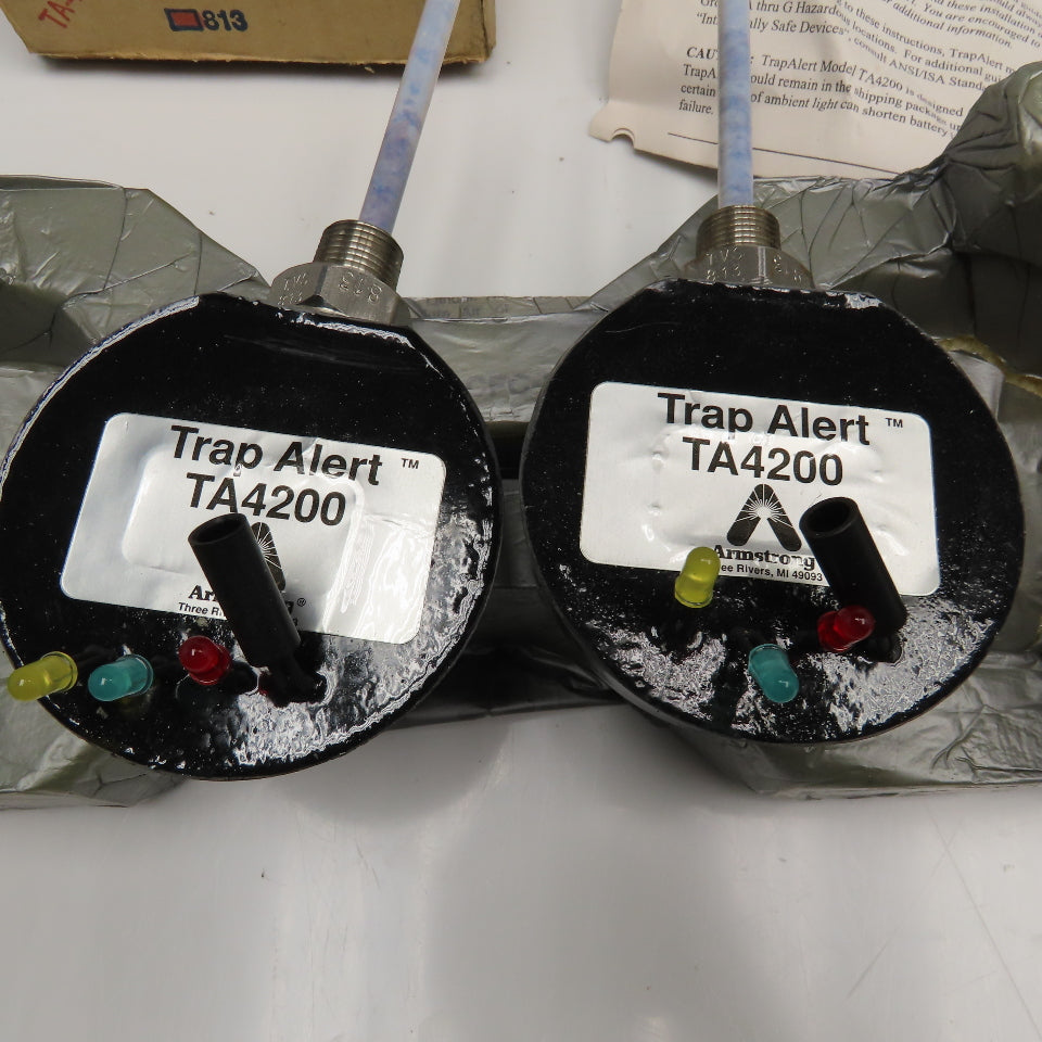 Armstrong Trap Alert TA4200 Steam Trap Prime Alert NOS Lot Of 2