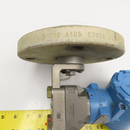 Rosemount 3051L3AA0AD21AA 3" Flange Mount Pressure Transmitter 285PSI 10.5-55VDC