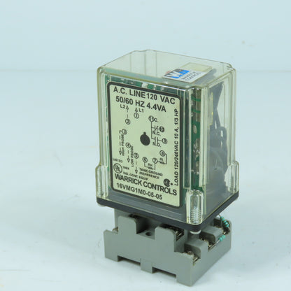 Warrick Controls 16VMG1M0-05-05 Control Relay 120VAC