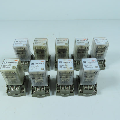 Square D 8501KP13V20 Plug-In General Purpose Relay 120V Lot Of 9