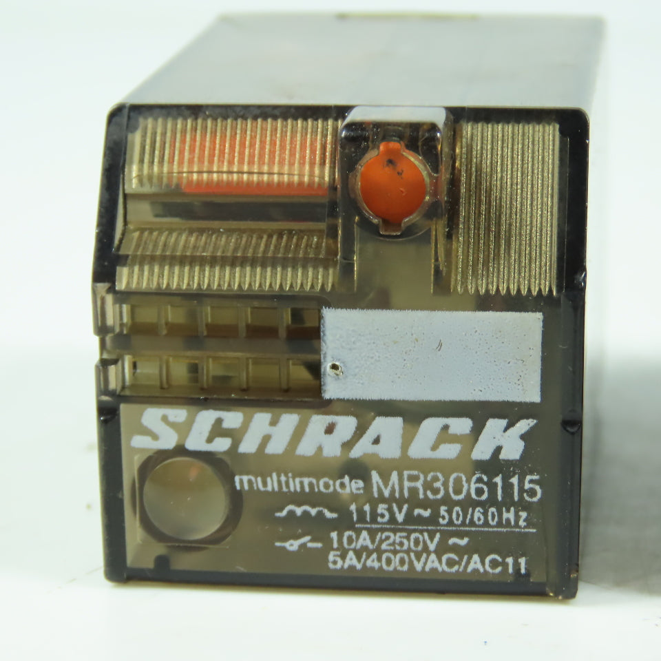 Schrack MR306115 Relay 115V Lot of 4