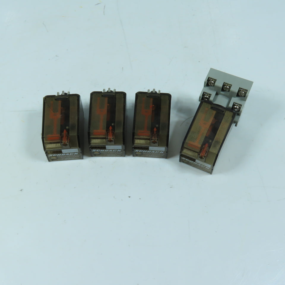 Schrack MR306115 Relay 115V Lot of 4