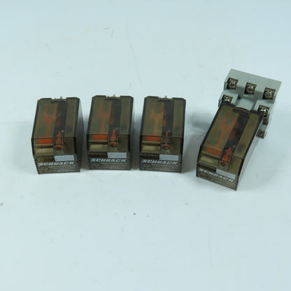 Schrack MR306115 Relay 115V Lot of 4