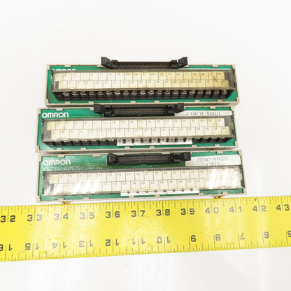 Omron XW2B-40G5 Ribbon Cable Interface Circuit Board 40 position Lot Of 3