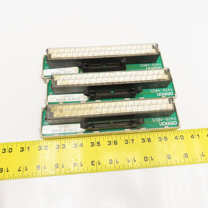 Omron XW2B-40G5 Ribbon Cable Interface Circuit Board 40 position Lot Of 3
