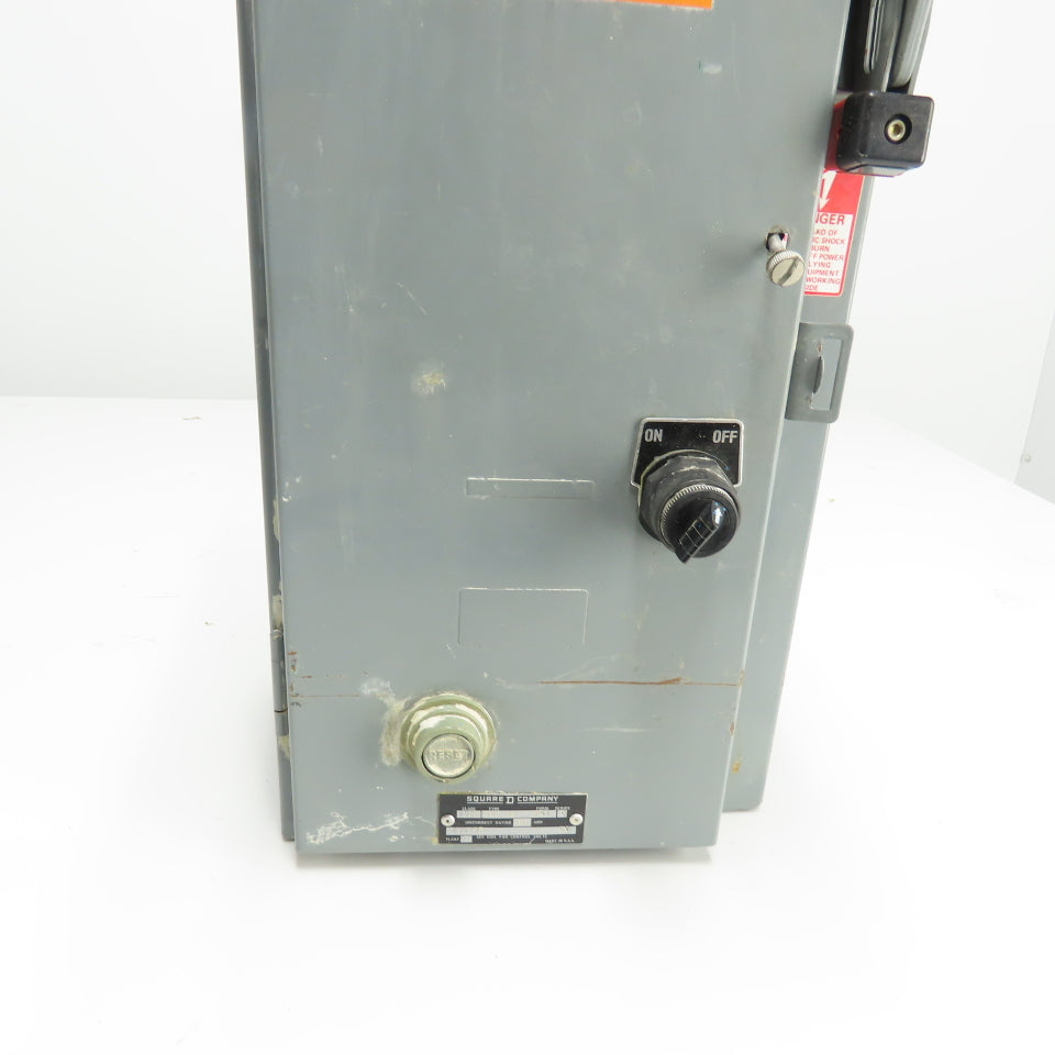 Square D SCG 14 Class 8538 Combination Starter Disconnect Switch 30A