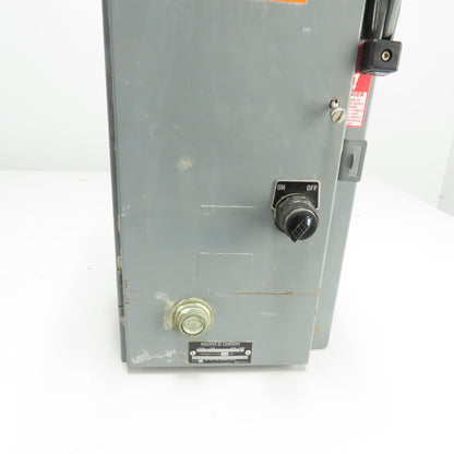 Square D SCG 14 Class 8538 Combination Starter Disconnect Switch 30A