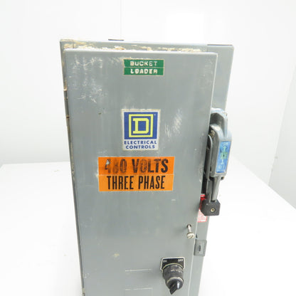 Square D SCG 14 Class 8538 Combination Starter Disconnect Switch 30A
