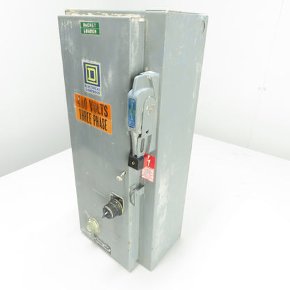 Square D SCG 14 Class 8538 Combination Starter Disconnect Switch 30A
