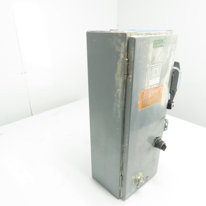 Square D SCG 14 Class 8538 Combination Starter Disconnect Switch 30A