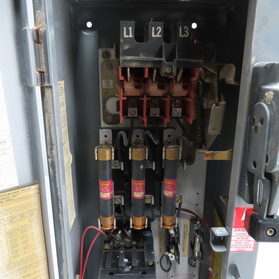 Square D SCG 14 Class 8538 Combination Starter Disconnect Switch 30A