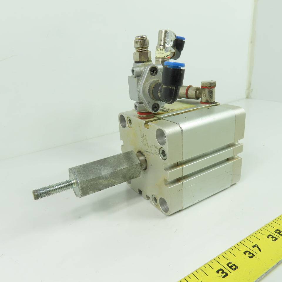 Micro 0050150040 Double Act. Pneumatic Cylinder 10Bar 40mm Stroke