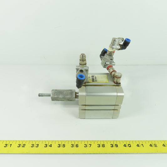Micro 0050150040 Double Act. Pneumatic Cylinder 10Bar 40mm Stroke