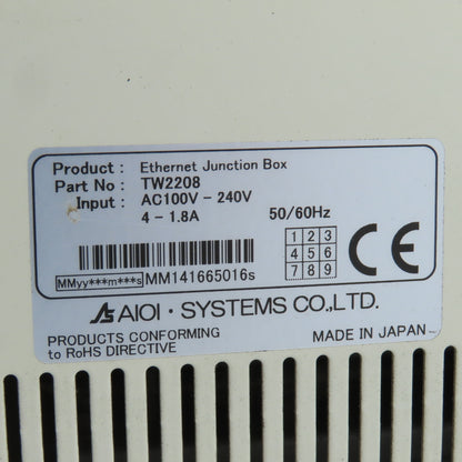 Aioi Systems TW2208 Controller Power Supply 100-240VAC Input TW2201 TW2191