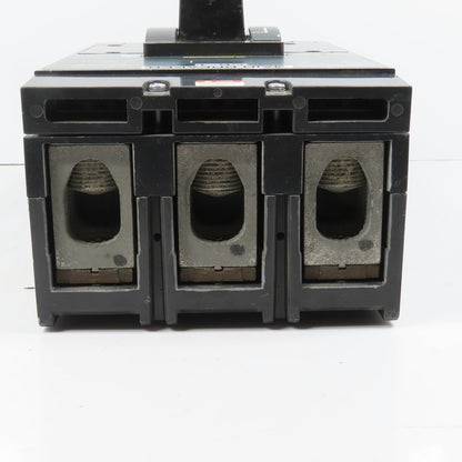 Square D LAL36400 3-Pole 400A Circuit Breaker 600VAC Max Type LAL (Clean)