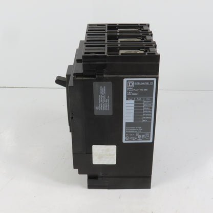Square D HDL36060 PowerPact 3-Pole 60A Circuit Breaker 600VAC Max HD 060 (Clean)