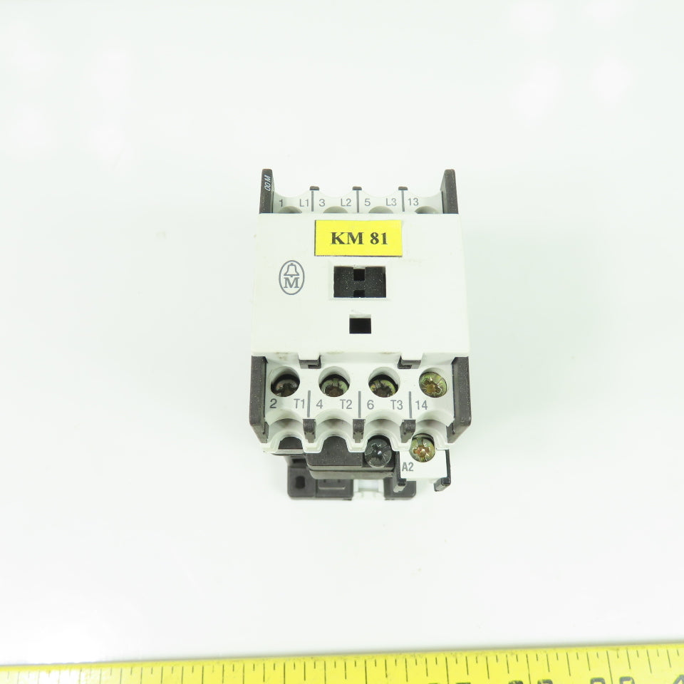Moeller DIL00M-G-10 600VAC 20A Contactor 24V Coil