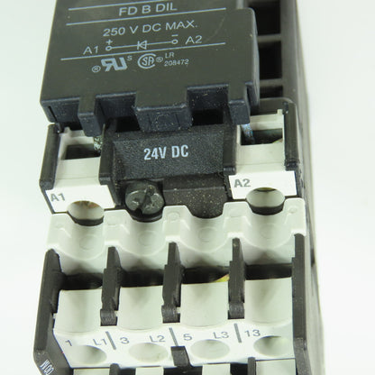 Moeller DIL00M-G-10 600VAC 20A Contactor 24V Coil