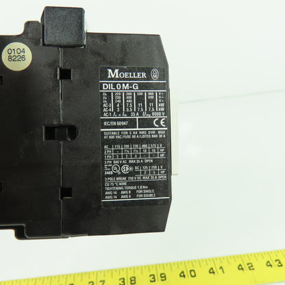 Moeller DIL0M-G 600VAC 35A Contactor 24V Coil