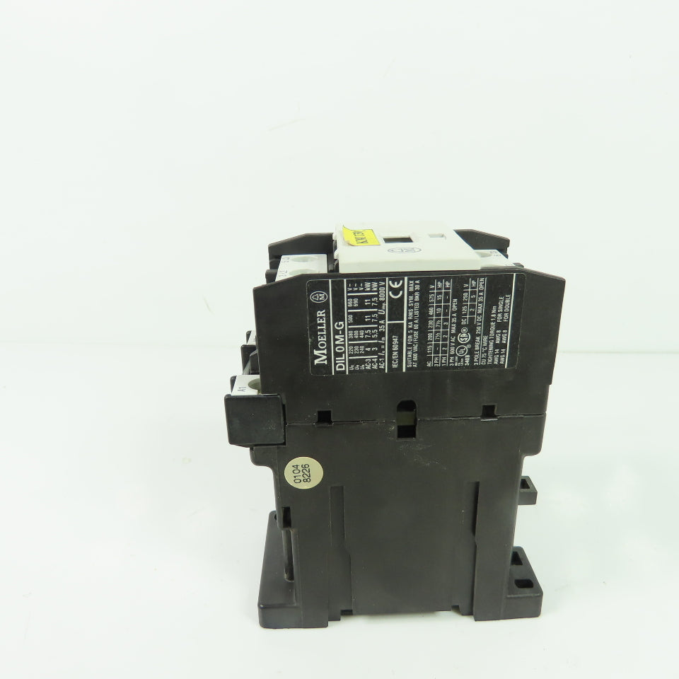 Moeller DIL0M-G 600VAC 35A Contactor 24V Coil