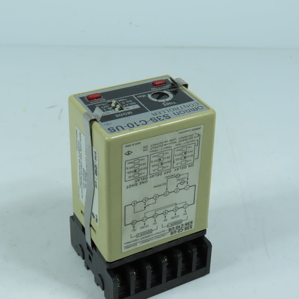 Omron S3S-C10-US Time Delay Controller 120/240VAC