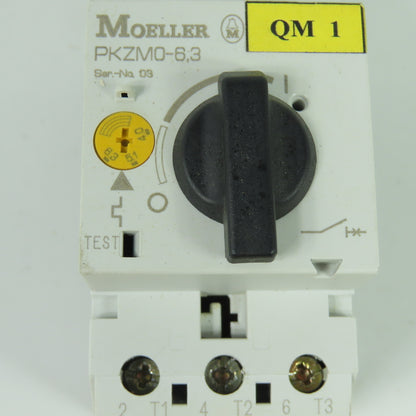 Moeller PKZM0-6.3 Circuit Breaker Motor Starter 600V