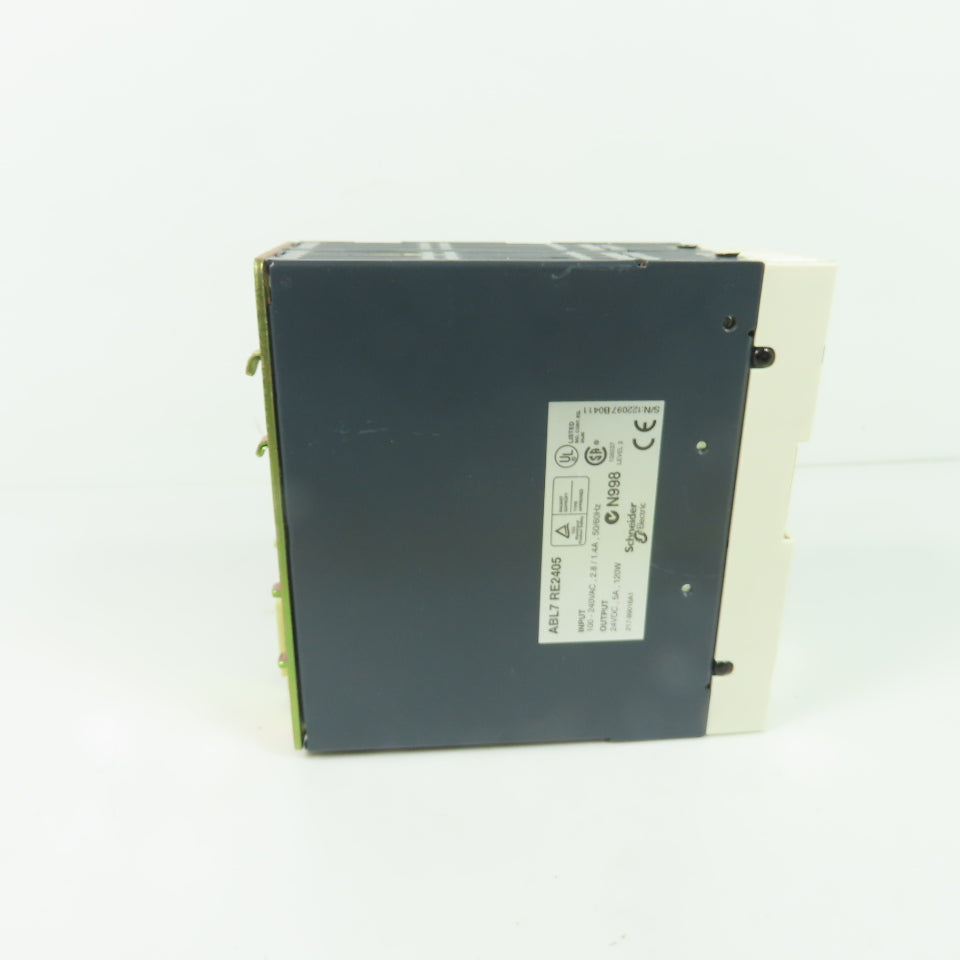 Telemecanique ABL7 RE2405 Power Supply 100-280VAC Input 24VDC 5A Output