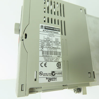 Telemecanique Schneider ATV31H075N4A Altivar 31 0.75KW/1HP Variable Speed Drive