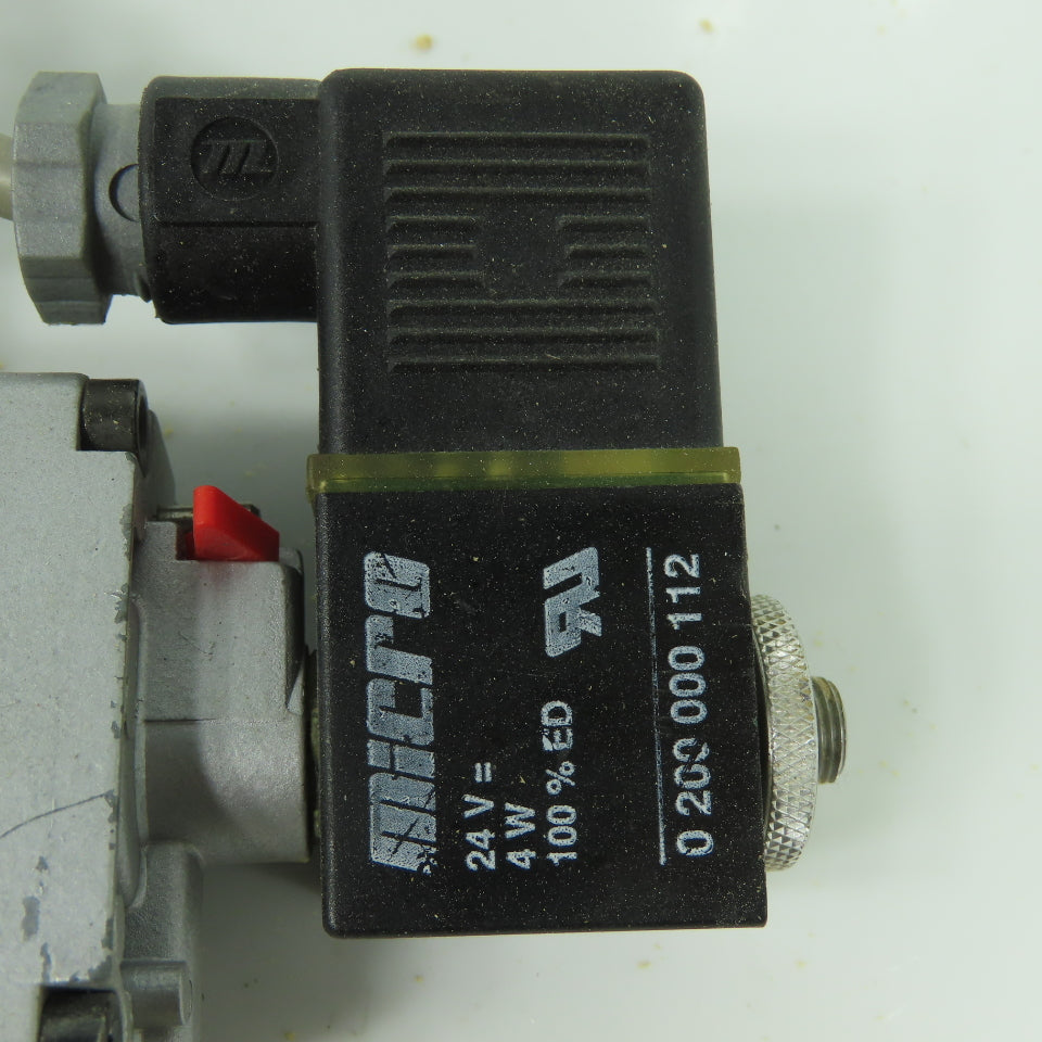 Micro 0 220 002 722 Pneumatic Solenoid Valve 8Bar 24V