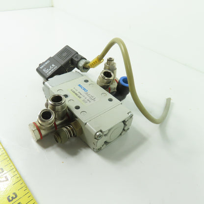 Micro 0.220.002.322 Pneumatic Solenoid Valve 10Bar 24V