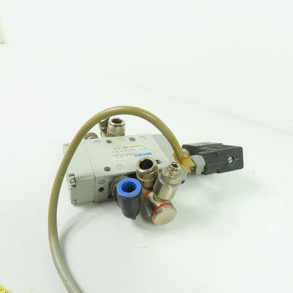 Micro 0.220.002.322 Pneumatic Solenoid Valve 10Bar 24V