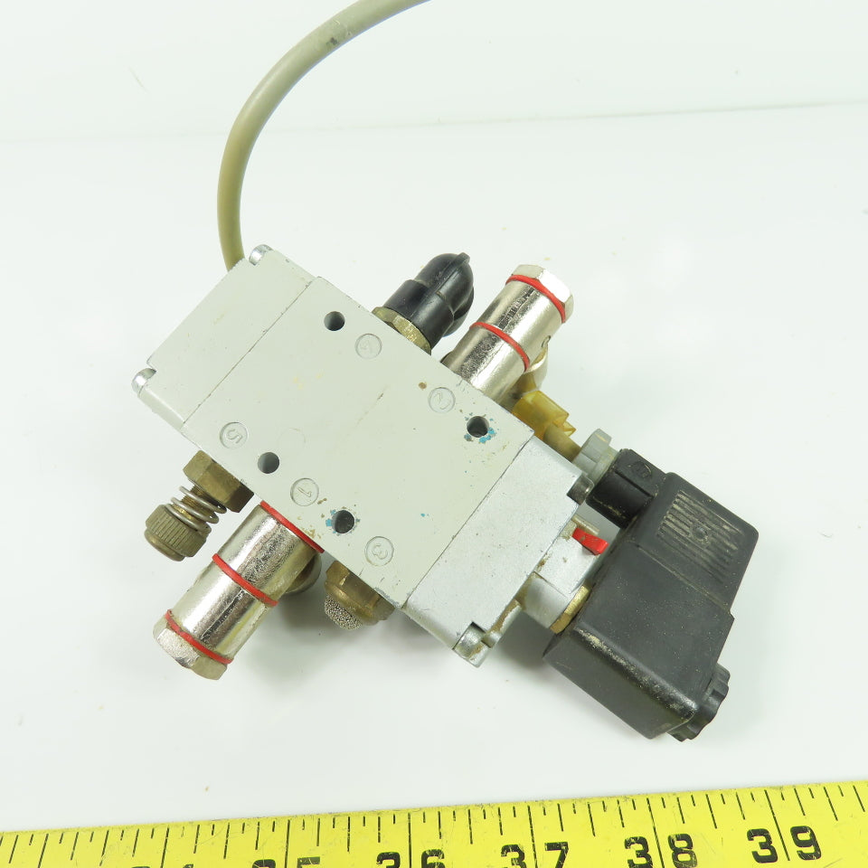 Micro 0.220.002.322 Pneumatic Solenoid Valve 10Bar 24V