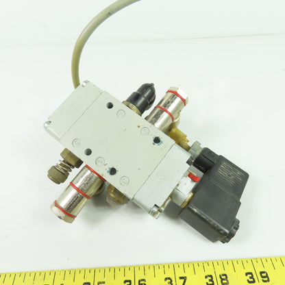 Micro 0.220.002.322 Pneumatic Solenoid Valve 10Bar 24V