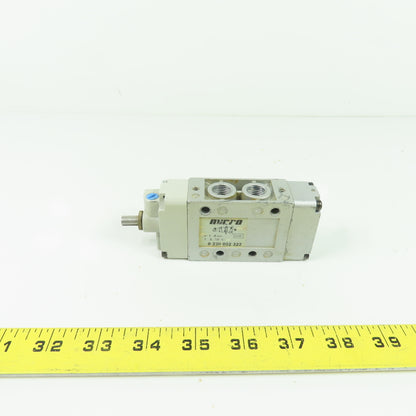 Micro 0 220 002 322 Pneumatic Solenoid Valve 8Bar 24V