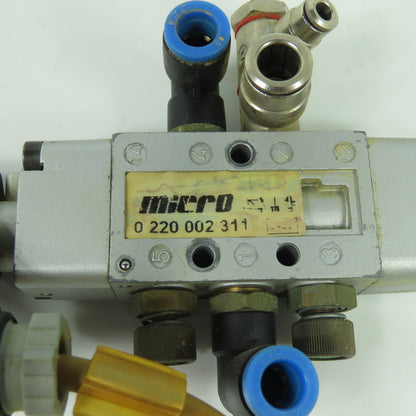 Micro 0 220 002 311 Pneumatic Solenoid Valve 24V
