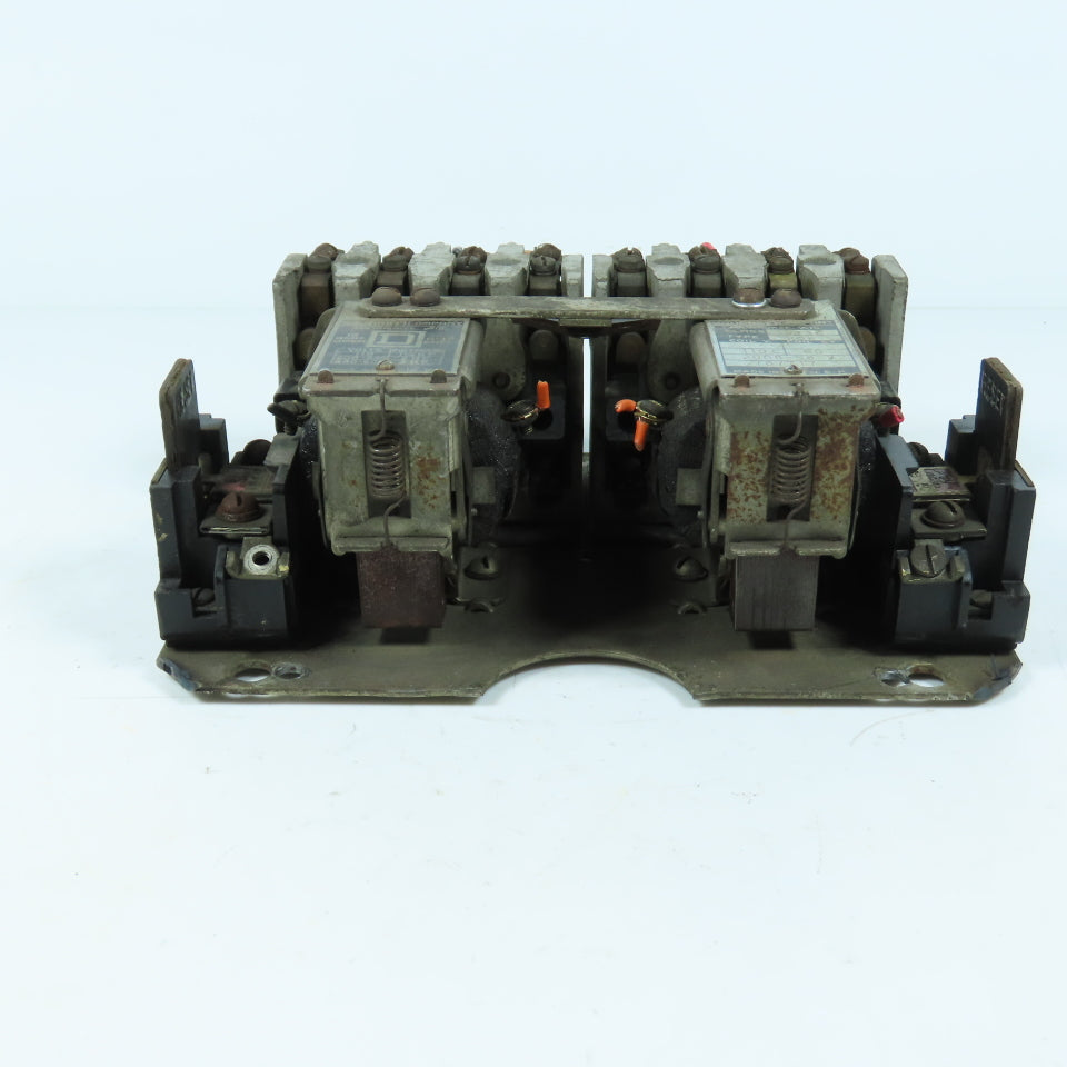 Square D R08 8736 Reversing Motor Starter 15A 2HP 110V Coil