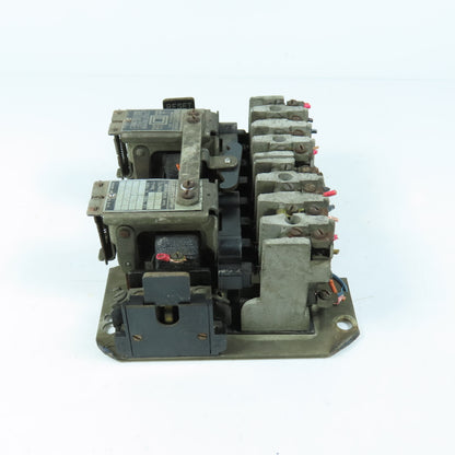 Square D R08 8736 Reversing Motor Starter 15A 2HP 110V Coil