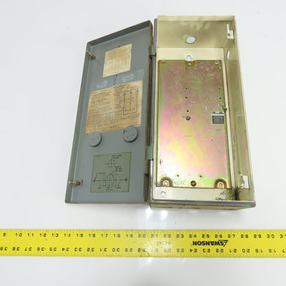 Allen Bradley 709AAB43 16" x 7" x 4-1/2" Motor Starter Enclosure ONLY