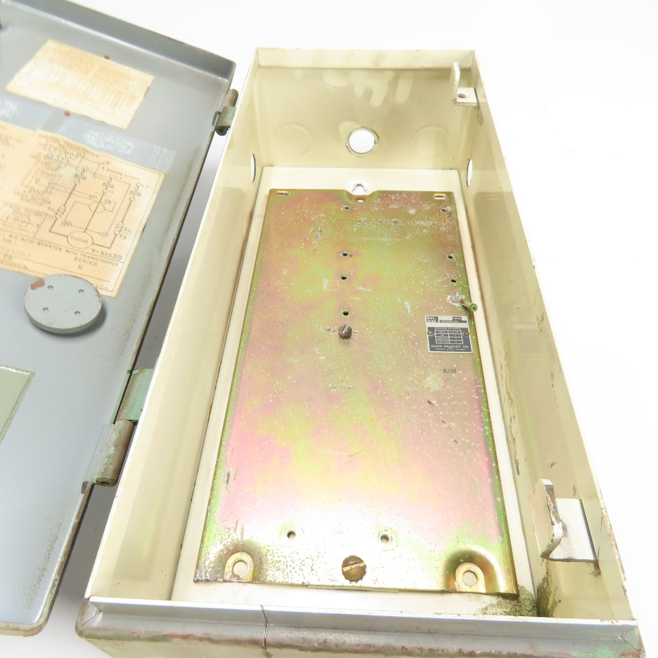 Allen Bradley 709AAB43 16" x 7" x 4-1/2" Motor Starter Enclosure ONLY