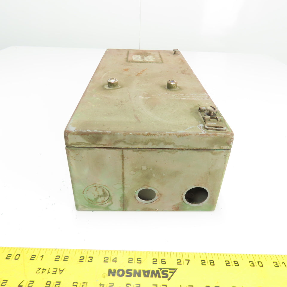 Allen Bradley 709AAB43 16" x 7" x 4-1/2" Motor Starter Enclosure ONLY