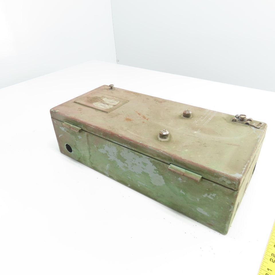 Allen Bradley 709AAB43 16" x 7" x 4-1/2" Motor Starter Enclosure ONLY