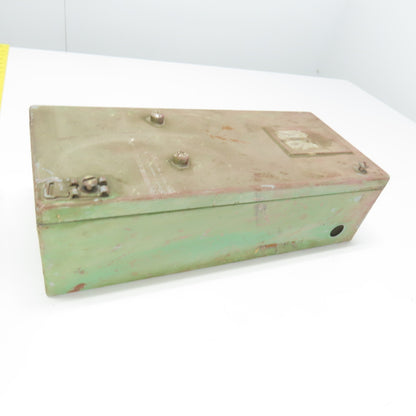 Allen Bradley 709AAB43 16" x 7" x 4-1/2" Motor Starter Enclosure ONLY
