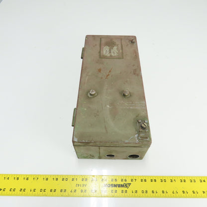 Allen Bradley 709AAB43 16" x 7" x 4-1/2" Motor Starter Enclosure ONLY