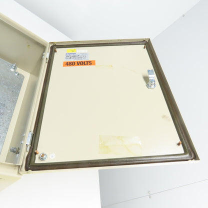 Eldon Staubli AS05042 15-1/2"x 19-1/2" x 8-1/2" Electrical Enclosure W/Backplate