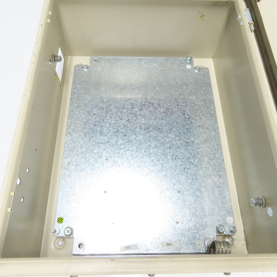 Eldon Staubli AS05042 15-1/2"x 19-1/2" x 8-1/2" Electrical Enclosure W/Backplate
