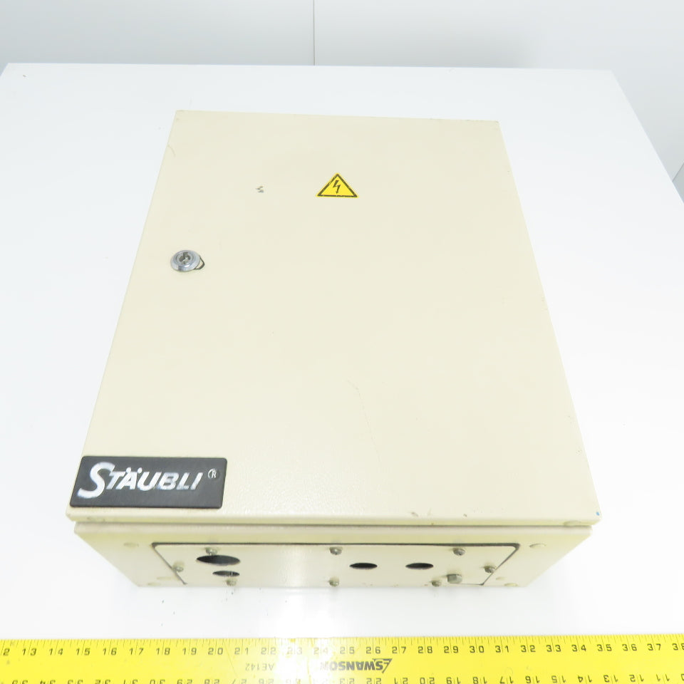 Eldon Staubli AS05042 15-1/2"x 19-1/2" x 8-1/2" Electrical Enclosure W/Backplate