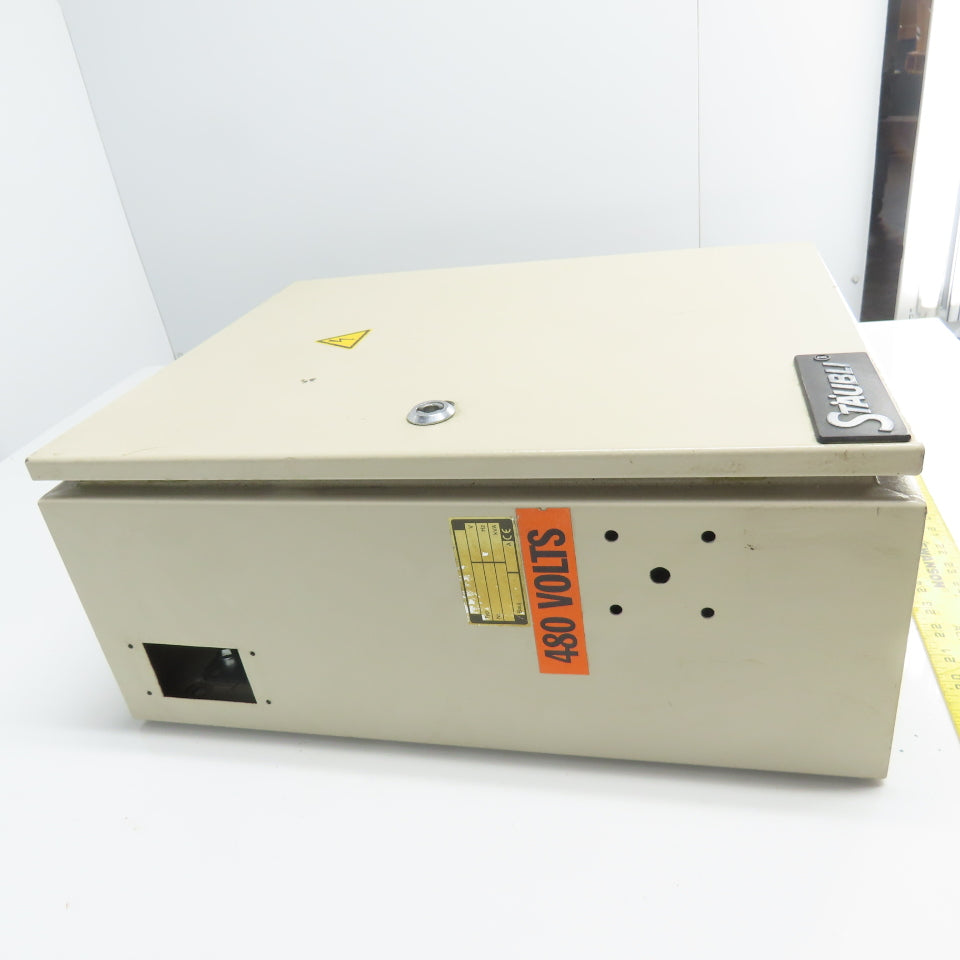 Eldon Staubli AS05042 15-1/2"x 19-1/2" x 8-1/2" Electrical Enclosure W/Backplate
