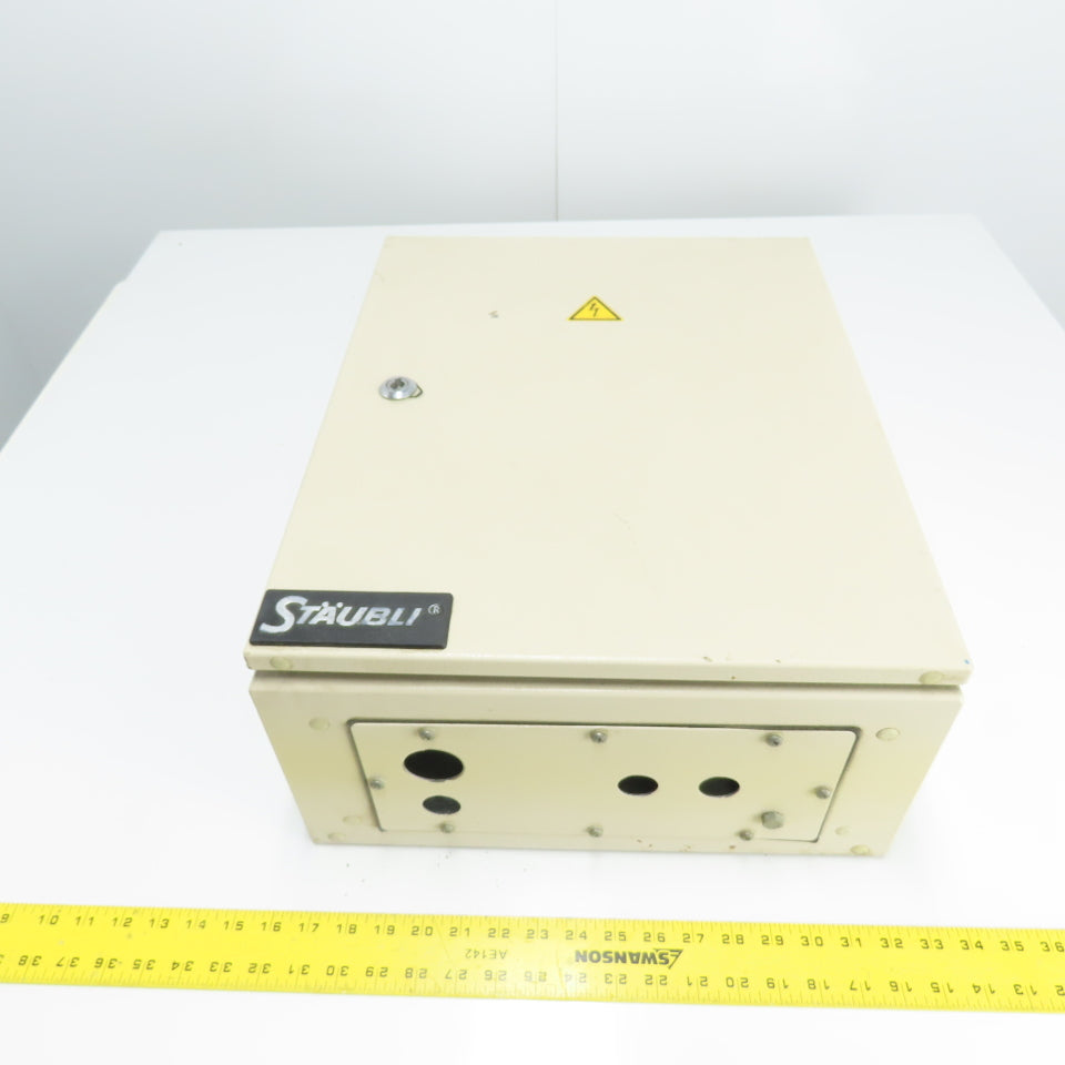 Eldon Staubli AS05042 15-1/2"x 19-1/2" x 8-1/2" Electrical Enclosure W/Backplate
